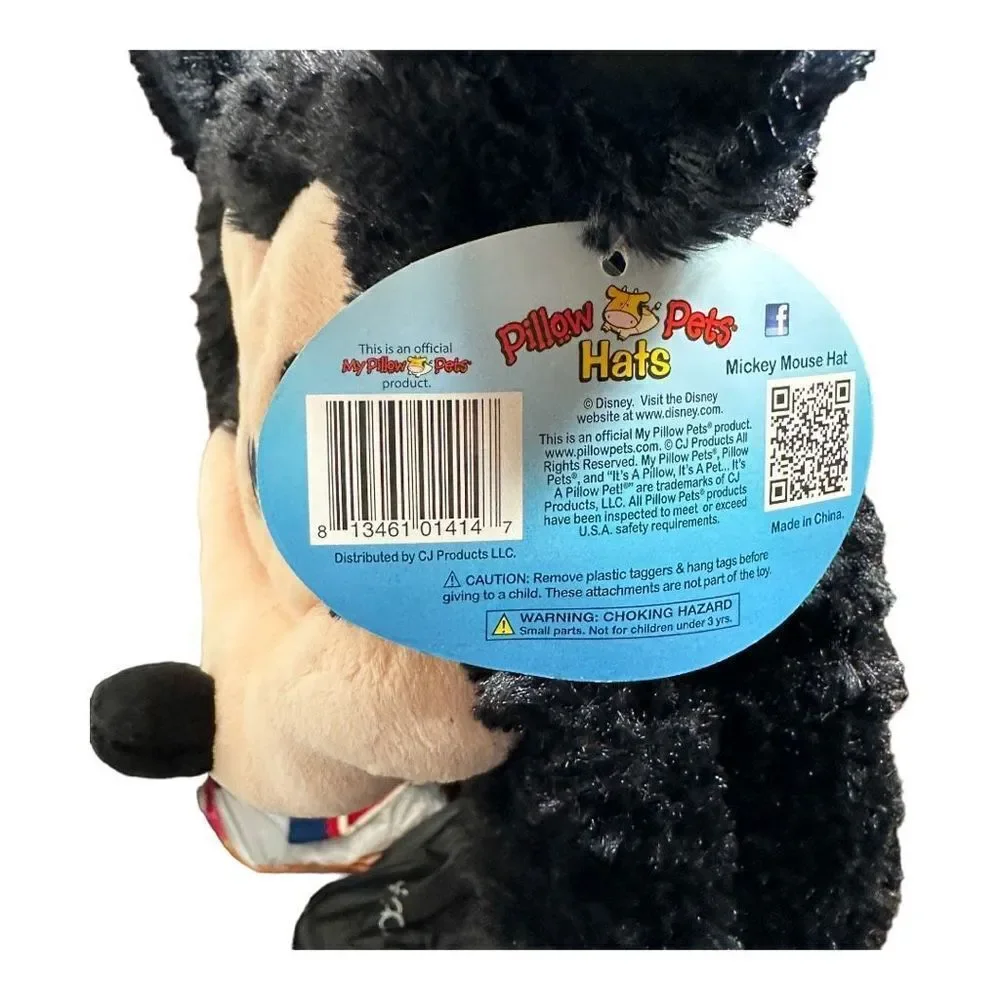 Disney Pillow Pets Mickey‎ Mouse Hat NWT